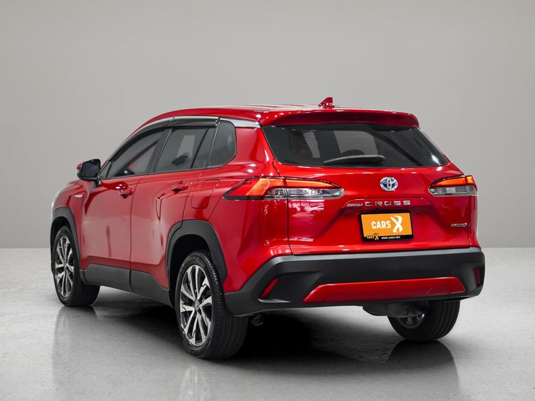 Toyota Corolla Cross 2021 1.8 Hybrid Premium Sedan ไฮบริด ไม่ติดแก๊ส เกียร์อัตโนมัติ แดง รูปที่ 4