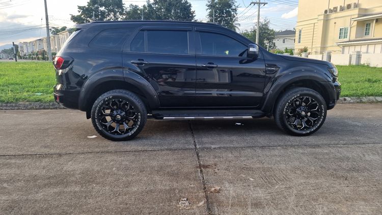 Ford Everest 2020 2.0 Bi-Turbo Titanium+ 4WD Utility-car ดีเซล ไม่ติดแก๊ส เกียร์อัตโนมัติ ดำ รูปที่ 2