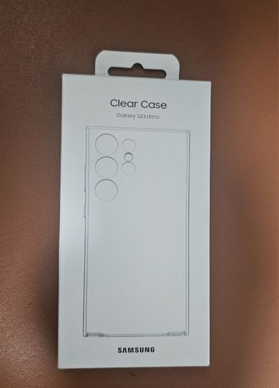 ขายเคส Samsung S23 Ultra ของแท้ศูนย์ ไม่เคยแกะ เป็นเคสแข็งแบบใส 150 บาท