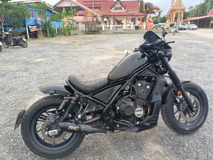 ขาย honda rebel 500 ปี 2017 วิ่งน้อยเครื่องแน่นท่อเพราะๆขายเพราะไม่มีเวลาขี่