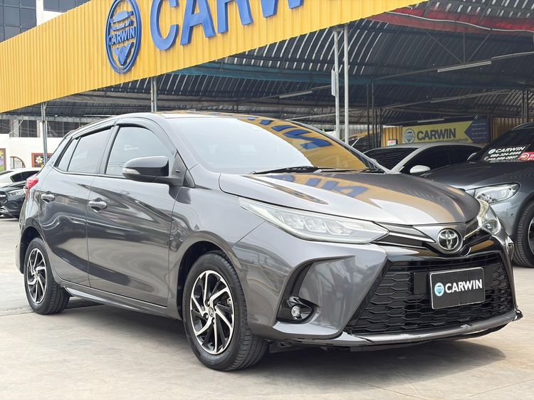 Toyota Yaris 2022 1.2 Sport Premium Sedan เบนซิน ไม่ติดแก๊ส เกียร์อัตโนมัติ เทา รูปที่ 3