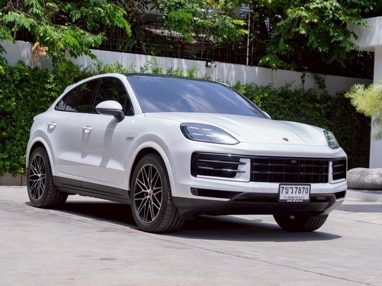 รถ Porsche Cayenne 3.0 E-Hybrid Coupé 4WD สี ขาว