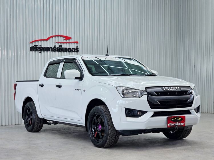 Isuzu D-MAX 2020 1.9 S Pickup ดีเซล ไม่ติดแก๊ส เกียร์ธรรมดา ขาว รูปที่ 3