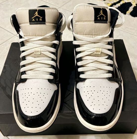 รองเท้าผ้าใบ หนังสังเคราะห์ UK 10.5 | EU 45 1/3 | US 11 ขาว รองเท้า Nike Air Jordan
