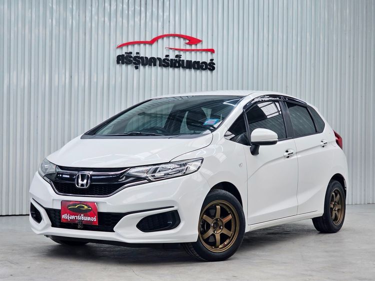 Honda Jazz 2019 1.5 S i-VTEC Sedan เบนซิน ไม่ติดแก๊ส เกียร์อัตโนมัติ ขาว