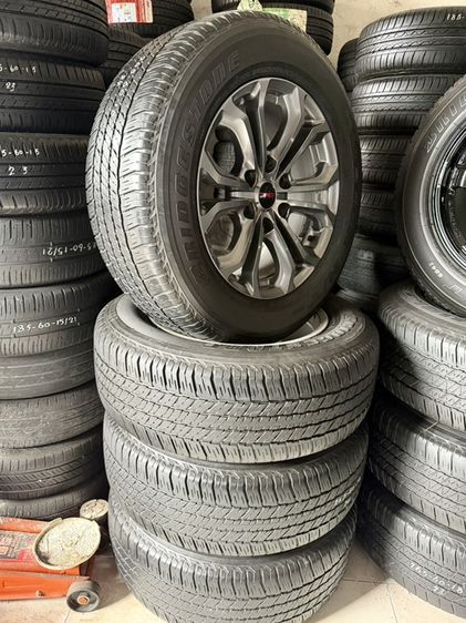 ล้อแท้TRD 18x8 พร้อมยาง BRIDGESTONE 265 60 18 ปี24 สวยงาม รูปที่ 10