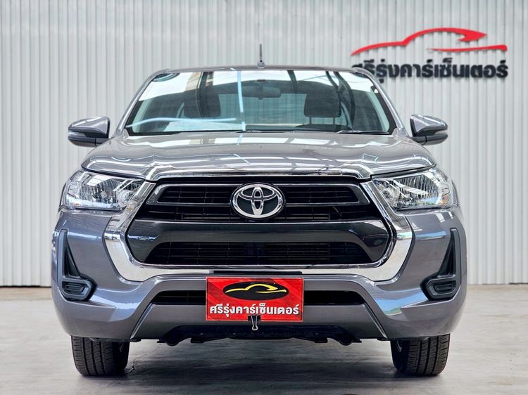 Toyota Hilux Revo 2022 2.4 Z Edition E Pickup ดีเซล ไม่ติดแก๊ส เกียร์ธรรมดา เทา รูปที่ 2