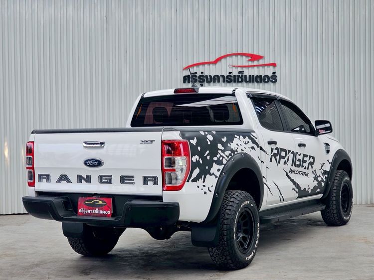 Ford Ranger 2019 2.2 Hi-Rider XLT Pickup ดีเซล ไม่ติดแก๊ส เกียร์ธรรมดา ขาว รูปที่ 4