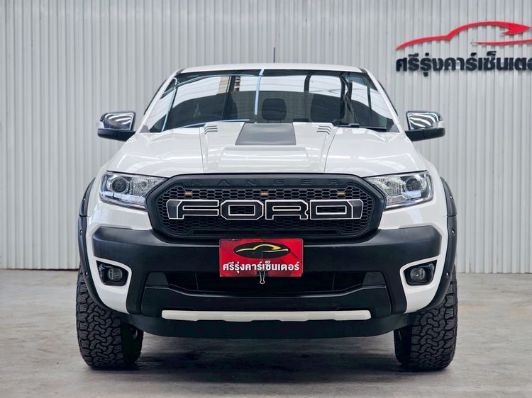 Ford Ranger 2019 2.2 Hi-Rider XLT Pickup ดีเซล ไม่ติดแก๊ส เกียร์ธรรมดา ขาว รูปที่ 2