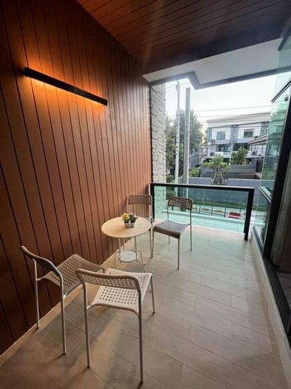 มีบางส่วน P768 ให้เช่าทาวน์โฮม 3 ชั้น โครงการ เพล็กซ์ เรสซิเดนซ์ นวมินทร์ 111 Plex Residence Nawamin 111 ใกล้โรงเรียนเลิศหล้า เกษตรนวมินทร์  รูปที่ 3
