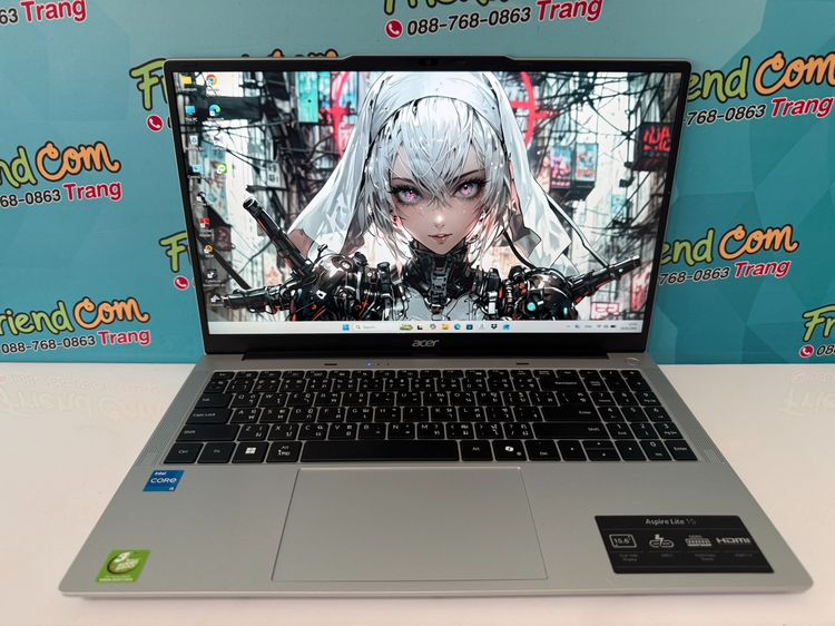 Aspire series วินโดว์ 16 กิกะไบต์ HDMI ใช่ Acer AL15-71P-50RL Core i5 Gen12 Ram16 SSD512