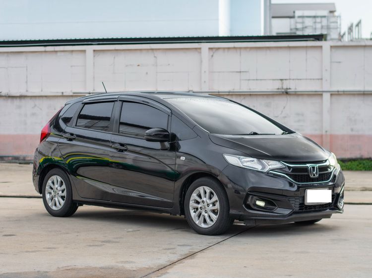 Honda Jazz 2017 1.5 V+ Sedan เบนซิน ไม่ติดแก๊ส เกียร์อัตโนมัติ ดำ