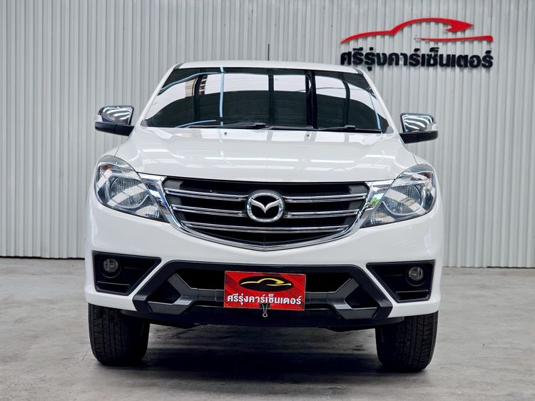 Mazda BT-50 Pro 2019 2.2 Thunder Hi-Racer Pickup ดีเซล ไม่ติดแก๊ส เกียร์ธรรมดา ขาว รูปที่ 2