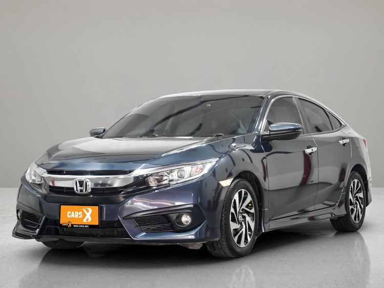 Honda Civic 2017 1.8 EL i-VTEC Sedan เบนซิน ไม่ติดแก๊ส เกียร์อัตโนมัติ น้ำเงิน
