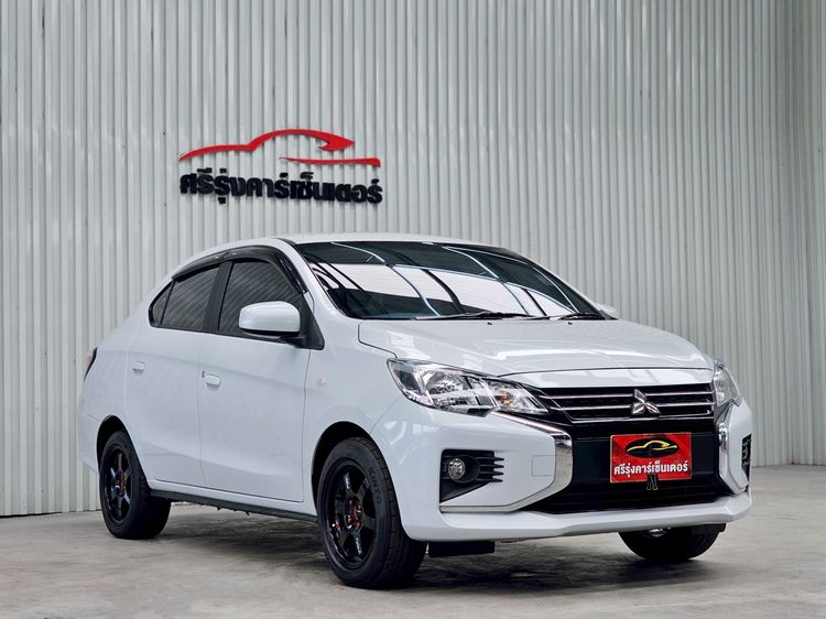 Mitsubishi Attrage 2022 1.2 Active Sedan เบนซิน ไม่ติดแก๊ส เกียร์อัตโนมัติ ขาว รูปที่ 3