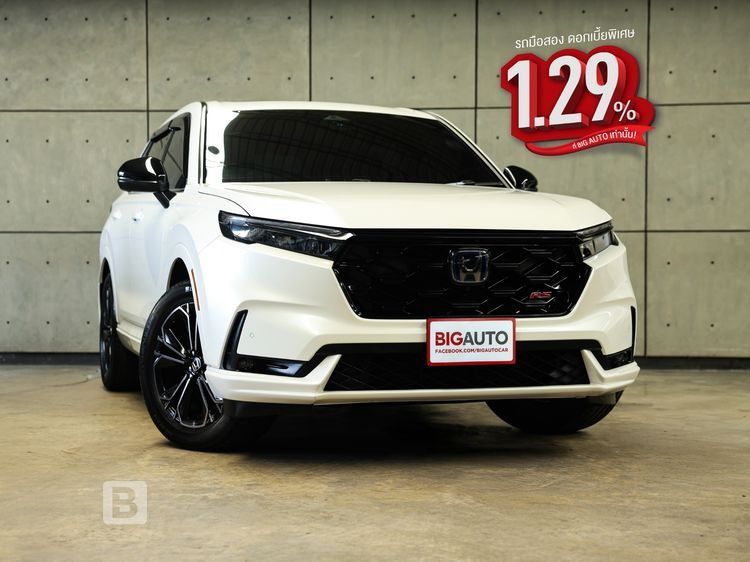 Honda CR-V 2024 2.0 eHEV RS 4WD Utility-car ไฮบริด เกียร์อัตโนมัติ ขาว