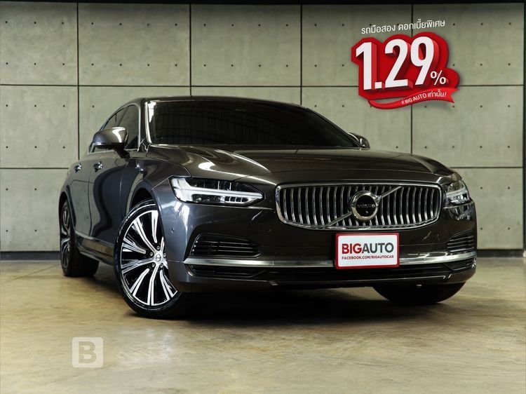 รถ Volvo S90 2.0 Recharge T8 Inscription 4WD สี ดำ
