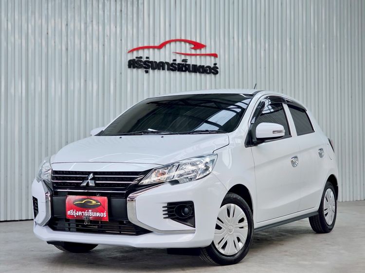 รถ Mitsubishi Mirage 1.2 ACTIVE สี ขาว