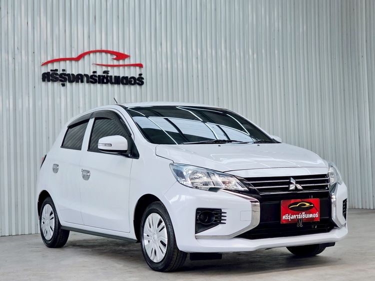 Mitsubishi Mirage 2024 1.2 ACTIVE Sedan เบนซิน ไม่ติดแก๊ส เกียร์อัตโนมัติ ขาว รูปที่ 3