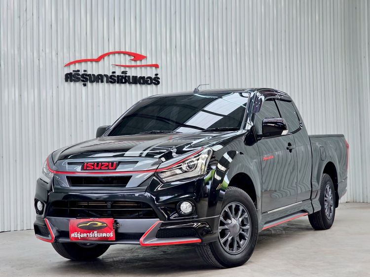 Isuzu D-MAX 2018 1.9 X-Series Speed Pickup ดีเซล ไม่ติดแก๊ส เกียร์ธรรมดา ดำ