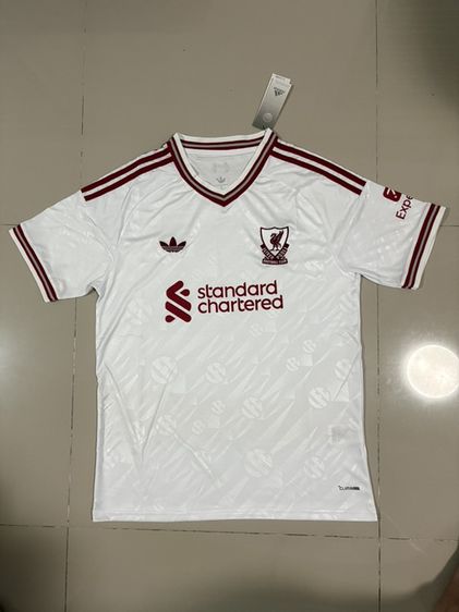 เสื้อเจอร์ซีย์ อื่นๆ ไม่ระบุ ขาว ใหม่! เสื้อแข่งทีม ลิเวอร์พูล หงส์แดง ฤดูกาล 2026-27