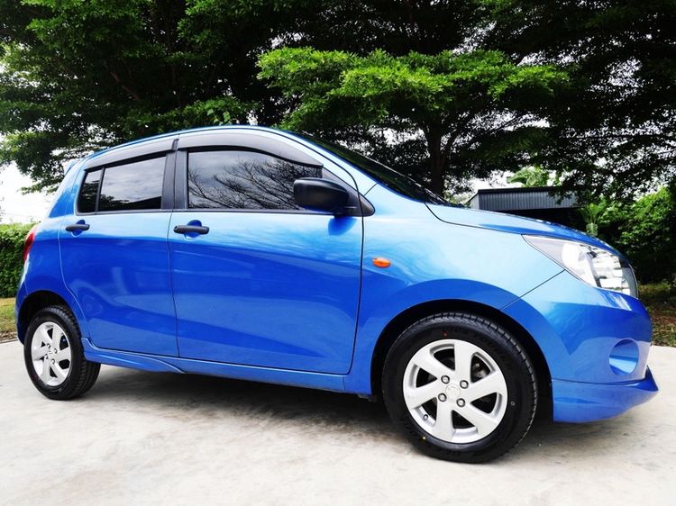 Suzuki Celerio 2016 1.0 GA Sedan เบนซิน ไม่ติดแก๊ส เกียร์ธรรมดา ฟ้า รูปที่ 2