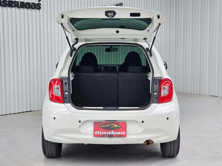 Nissan March 2013 1.2 EL Sedan เบนซิน ไม่ติดแก๊ส เกียร์อัตโนมัติ ขาว รูปที่ 2
