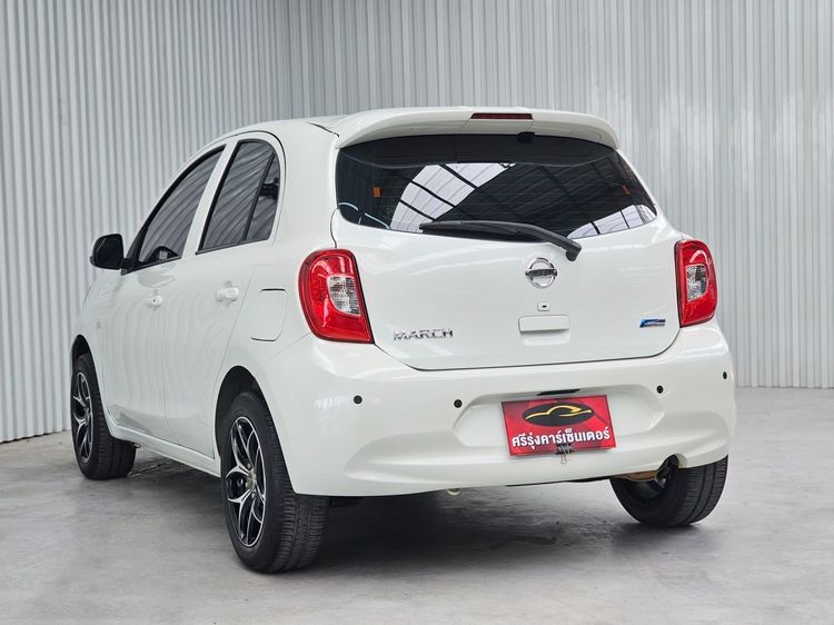 Nissan March 2013 1.2 EL Sedan เบนซิน ไม่ติดแก๊ส เกียร์อัตโนมัติ ขาว รูปที่ 3