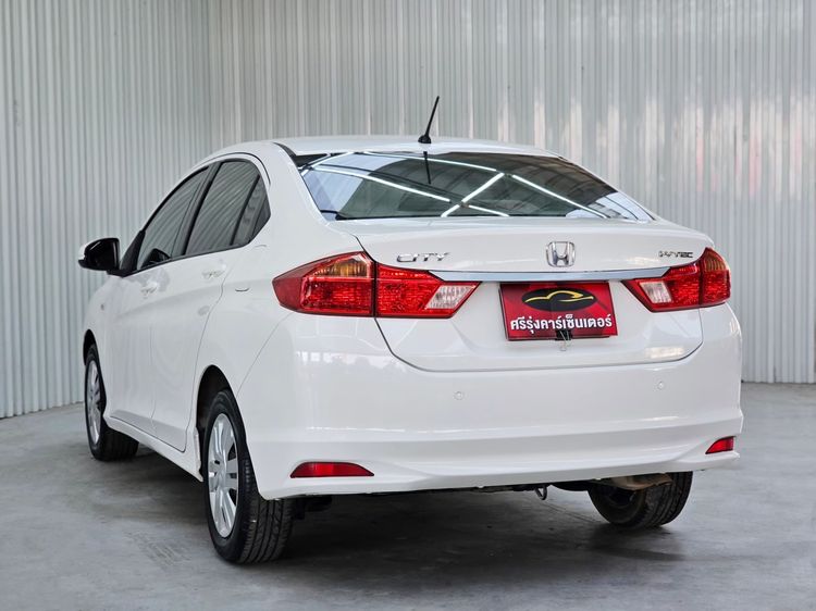 Honda City 2016 1.5 S i-VTEC Sedan เบนซิน ไม่ติดแก๊ส เกียร์อัตโนมัติ ขาว รูปที่ 2