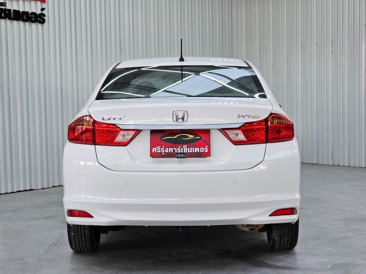 Honda City 2016 1.5 S i-VTEC Sedan เบนซิน ไม่ติดแก๊ส เกียร์อัตโนมัติ ขาว รูปที่ 3