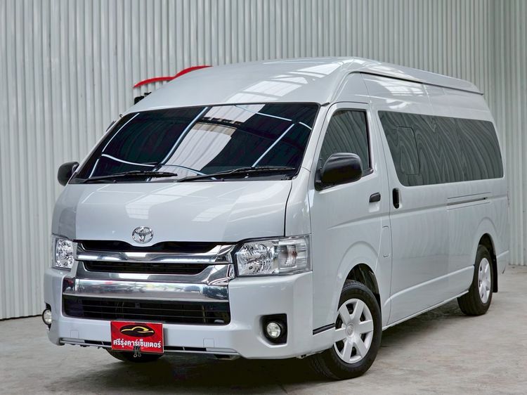 Toyota Commuter 2014 3.0 Van ดีเซล ไม่ติดแก๊ส เกียร์ธรรมดา เทา