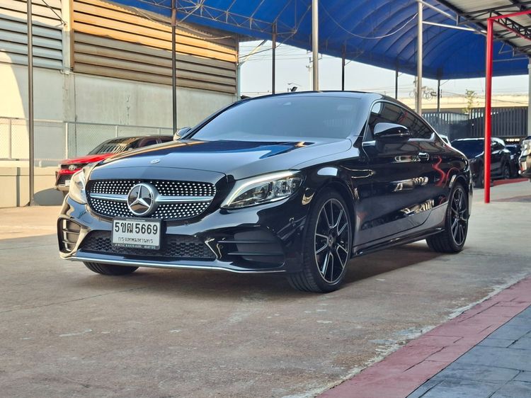รถ Mercedes-Benz C-Class C200 สี ดำ