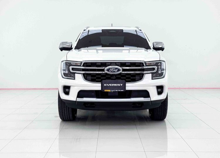 Ford Everest 2023 2.0 Bi-Turbo Titanium+ Utility-car ดีเซล ไม่ติดแก๊ส เกียร์อัตโนมัติ ขาว รูปที่ 3
