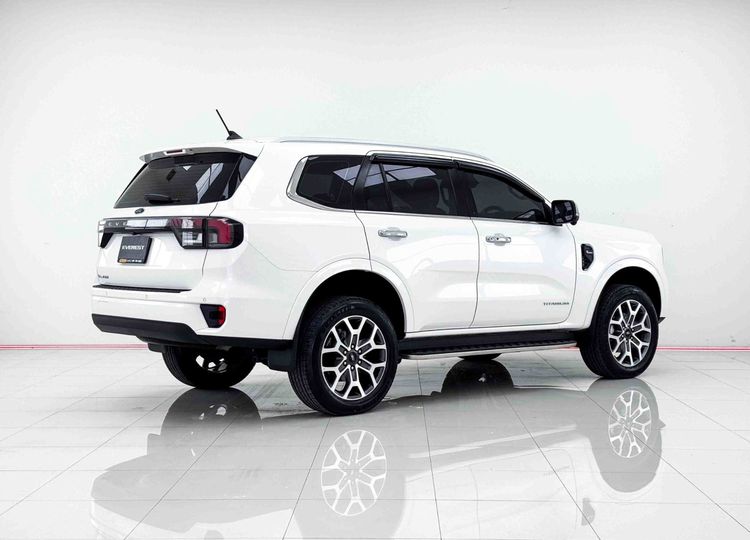 Ford Everest 2023 2.0 Bi-Turbo Titanium+ Utility-car ดีเซล ไม่ติดแก๊ส เกียร์อัตโนมัติ ขาว รูปที่ 4
