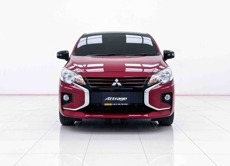 Mitsubishi Attrage 2024 1.2 GLX Sedan เบนซิน ไม่ติดแก๊ส เกียร์อัตโนมัติ แดง รูปที่ 3