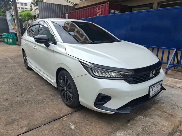 Honda City 2026 1.0 RS Sedan เบนซิน เกียร์อัตโนมัติ ขาว รูปที่ 2