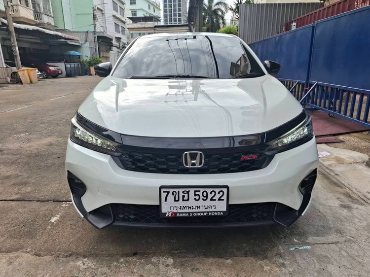 Honda City 2026 1.0 RS Sedan เบนซิน เกียร์อัตโนมัติ ขาว รูปที่ 3