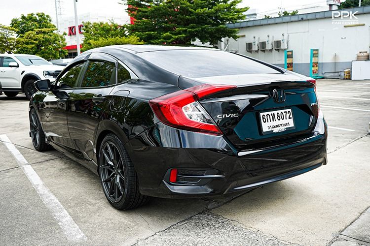 Honda Civic 2017 1.8 E i-VTEC Sedan เบนซิน ไม่ติดแก๊ส เกียร์อัตโนมัติ ดำ รูปที่ 4