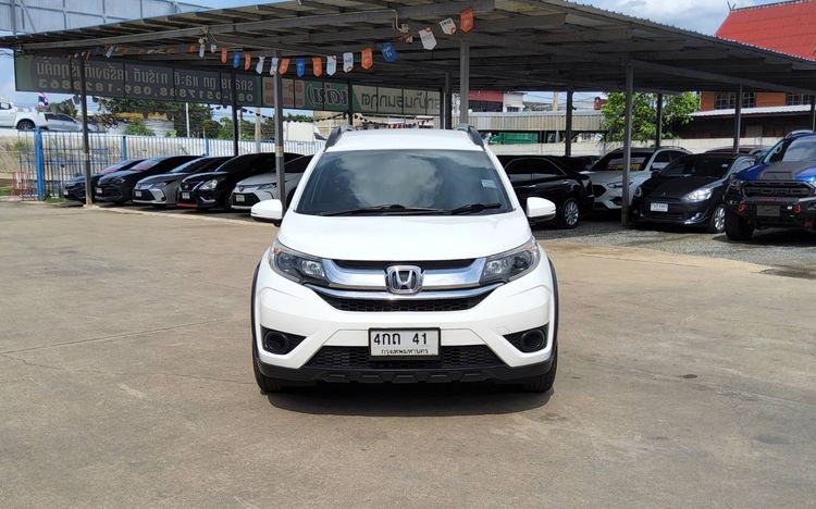 Honda BR-V 2018 1.5 V Utility-car เบนซิน ไม่ติดแก๊ส เกียร์อัตโนมัติ ขาว รูปที่ 2