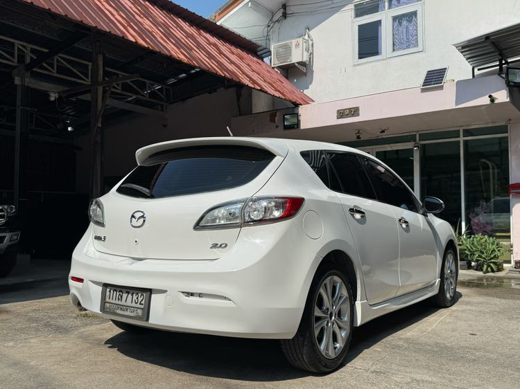 Mazda Mazda3 2012 2.0 Maxx Sports Sedan เบนซิน ไม่ติดแก๊ส เกียร์อัตโนมัติ ขาว รูปที่ 4