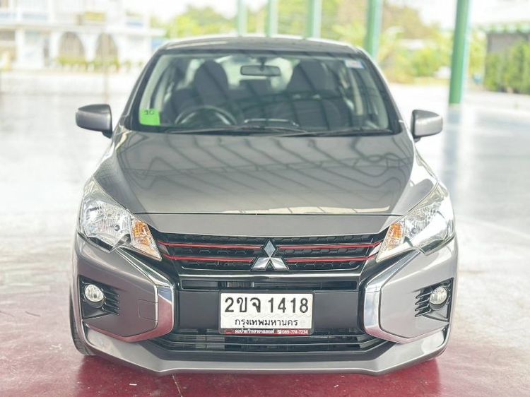 Mitsubishi Attrage 2021 1.2 GLX Sedan เบนซิน ไม่ติดแก๊ส เกียร์อัตโนมัติ เทา รูปที่ 2