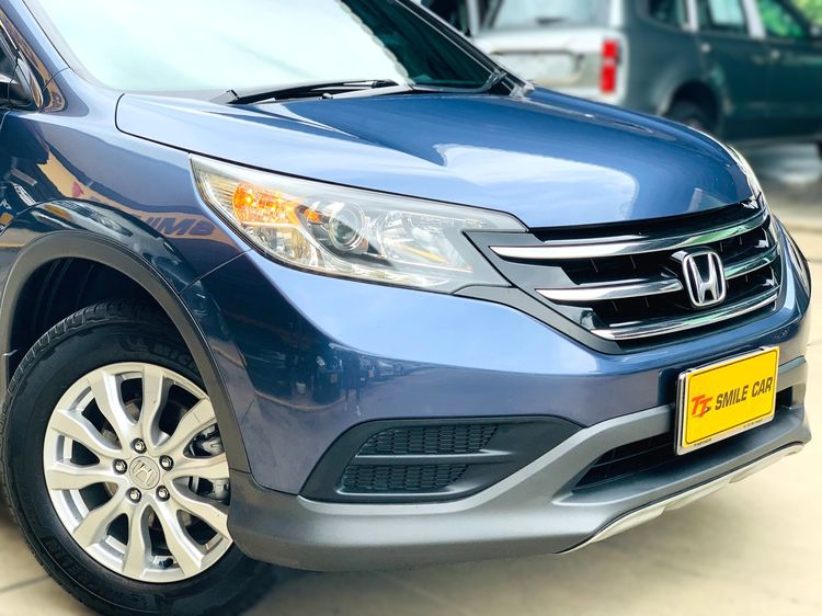 Honda CR-V 2014 2.0 S Utility-car เบนซิน ไม่ติดแก๊ส เกียร์อัตโนมัติ น้ำเงิน รูปที่ 4