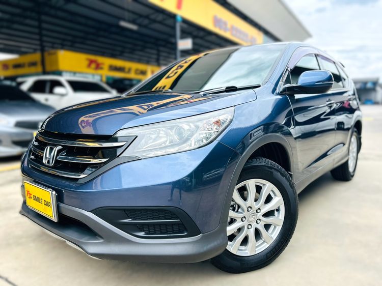 Honda CR-V 2014 2.0 S Utility-car เบนซิน ไม่ติดแก๊ส เกียร์อัตโนมัติ น้ำเงิน รูปที่ 2