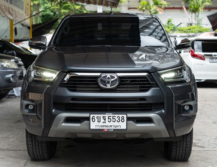รถ Toyota Hilux Revo Double Cab 2.4 Entry Prerunner สี เทา