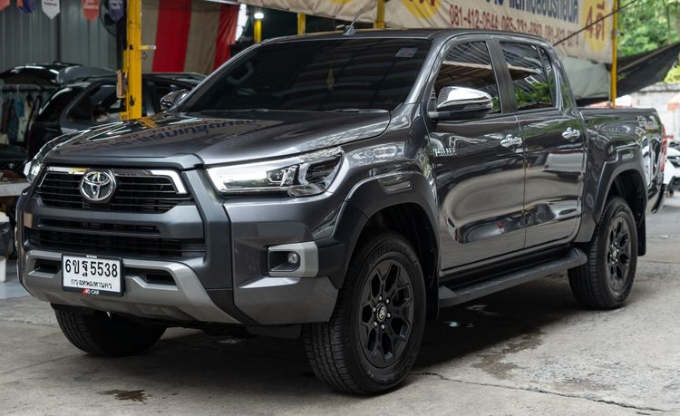Toyota Hilux Revo 2025 Double Cab 2.4 Entry Prerunner Pickup ดีเซล ไม่ติดแก๊ส เกียร์อัตโนมัติ เทา รูปที่ 2