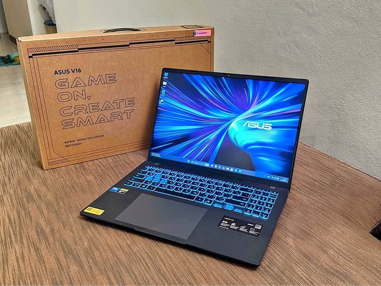 ขายครับรุ่นใหม่เพิ่งซื้อมาไม่นาน Asus V16 RTX5050