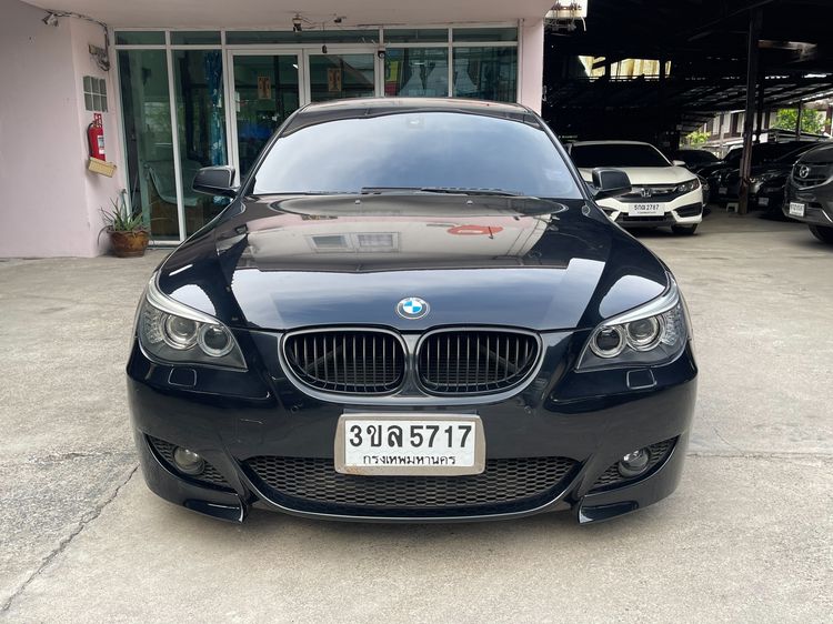 BMW Series 5 2010 520d Sedan ดีเซล ไม่ติดแก๊ส เกียร์อัตโนมัติ ดำ รูปที่ 2