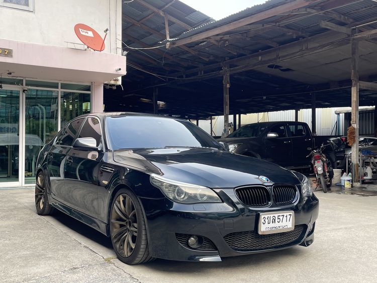 BMW Series 5 2010 520d Sedan ดีเซล ไม่ติดแก๊ส เกียร์อัตโนมัติ ดำ