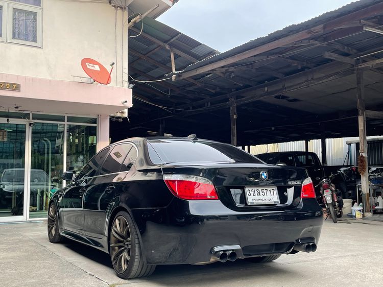 BMW Series 5 2010 520d Sedan ดีเซล ไม่ติดแก๊ส เกียร์อัตโนมัติ ดำ รูปที่ 3