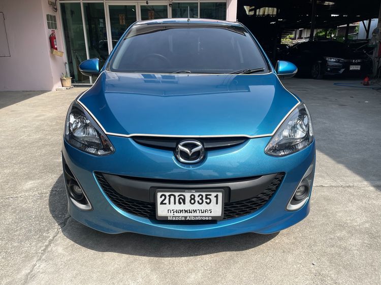 Mazda Mazda 2 2013 1.5 Spirit Sports Sedan เบนซิน ไม่ติดแก๊ส เกียร์อัตโนมัติ ฟ้า รูปที่ 2